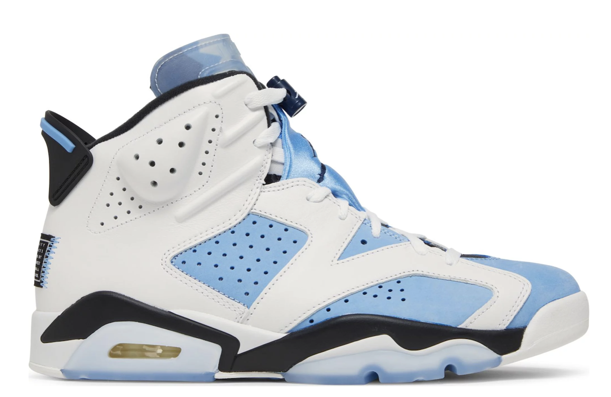 Air Jordan 6 UNC University Blue CT8529-410 Release Date