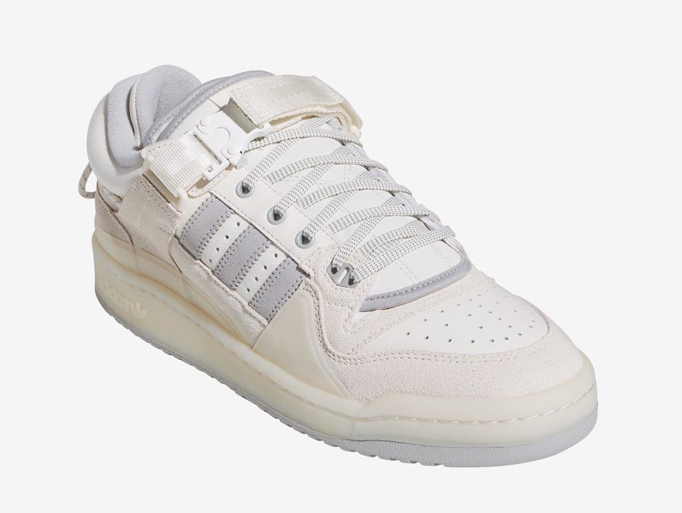 Bad Bunny adidas Forum Low Last Forum White HQ2153 Release Date Front