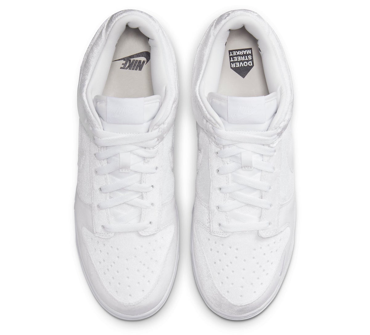 Dover Street Market DSM Nike Dunk Low Velvet White DH2686-100 Release Date