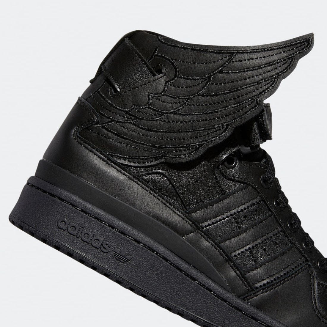Jeremy Scott adidas music collaborations youtube playlist Wings 4.0 Black GY4419 Release Date