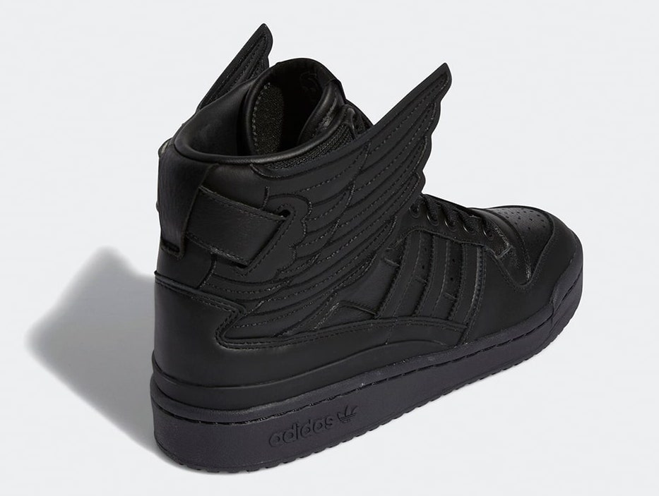 Jeremy Scott adidas music collaborations youtube playlist Wings 4.0 Black GY4419 Release Date Price