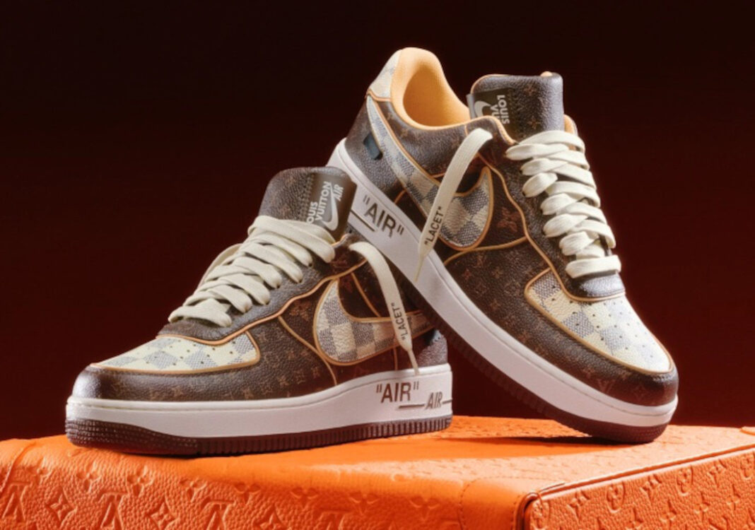 Louis Vuitton Air Force 1 - 5 For Sale on 1stDibs