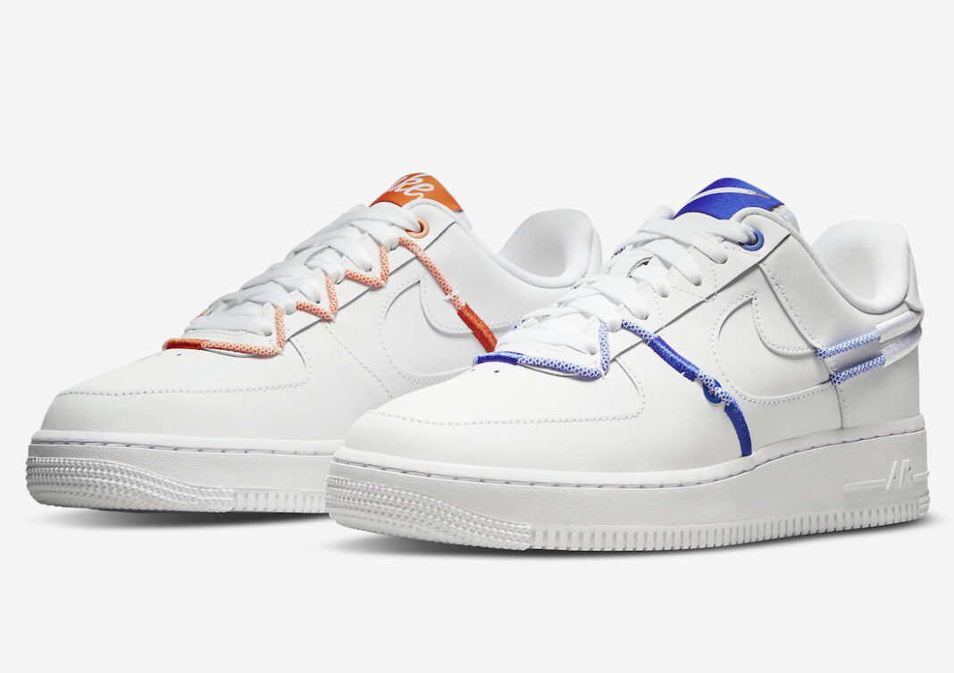 Nike Air Force 1 Low LX White Orange Blue DH4408-100 Release Date 