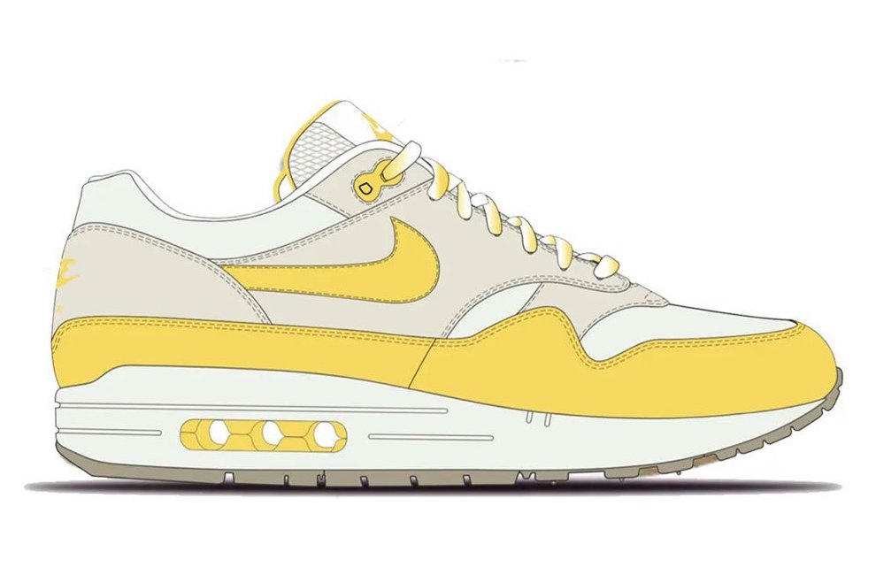 Nike Air Max 1 White Yellow 2022 Release Date