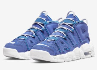 Nike Air More Uptempo GS Blue White DM1023-400 Release Date