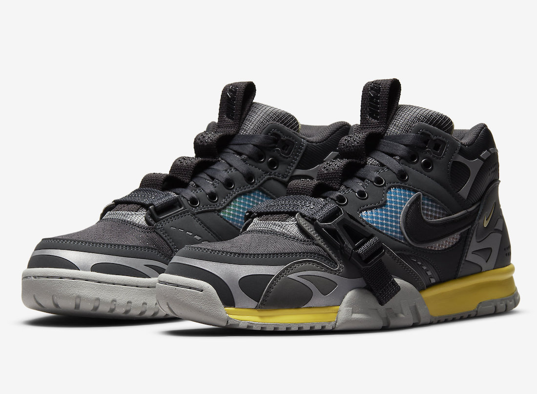 Nike Air Trainer 1 Utility Dark Smoke Grey Black Iron Grey Off Noir DH7338 001 Release Date 4