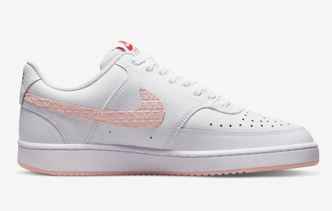 Nike Court Vision Low Valentines Day DQ9321-100 Release Date