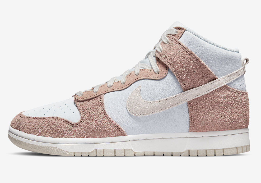 Nike Dunk High Low Fossil Rose DH7576-400 DH7577-001 Release Date