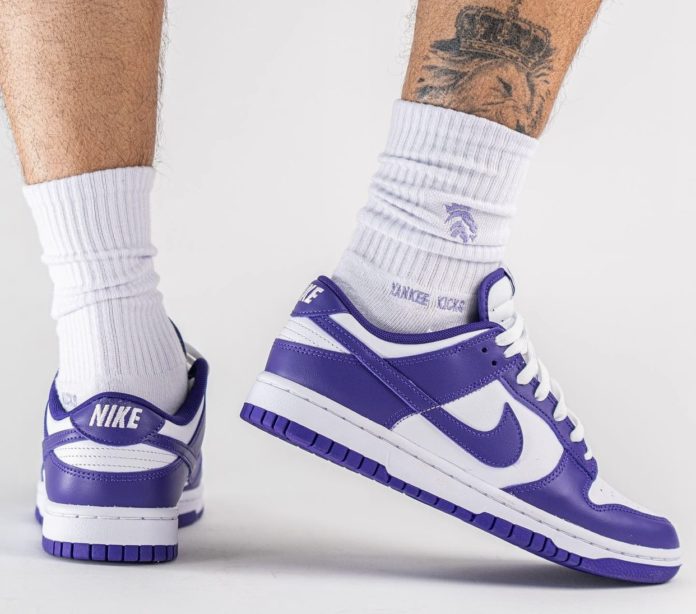 dunk low court purple release date