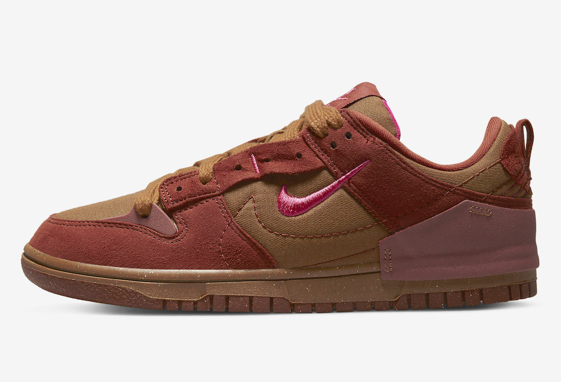 Nike Dunk Low Disrupt 2 Desert Bronze Pink Prime Rugged Orange DH4402 200 Release Date 1