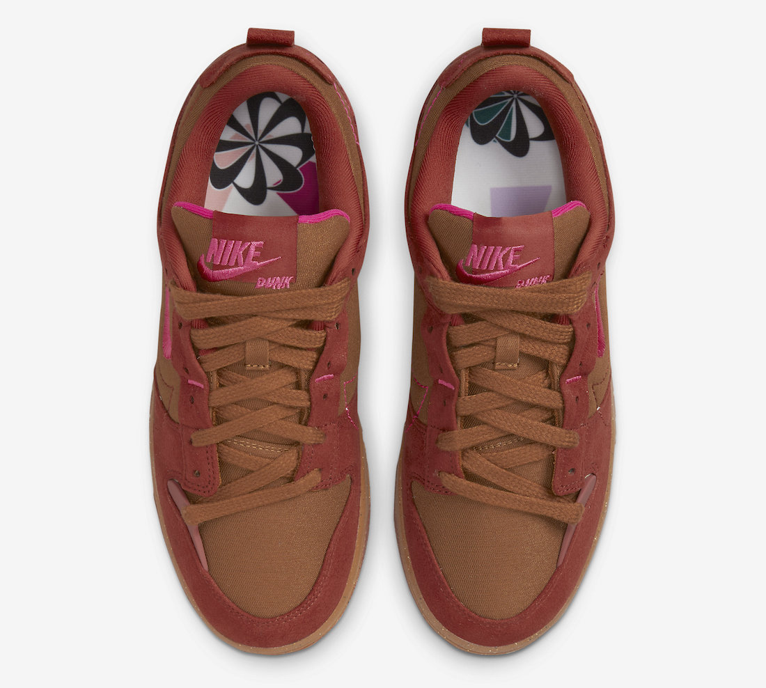 Nike Dunk Low Disrupt 2 Desert Bronze Pink Prime Rugged Orange DH4402-200 Release Date