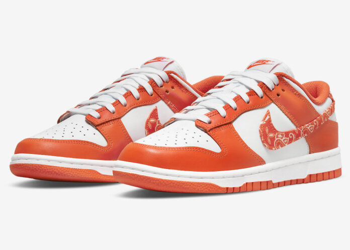 Nike Dunk Low Orange Paisley DH4401-103 Release Date