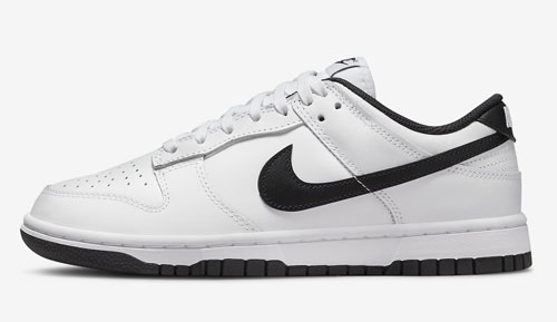 Nike Dunk Low White Black official release dates 2022