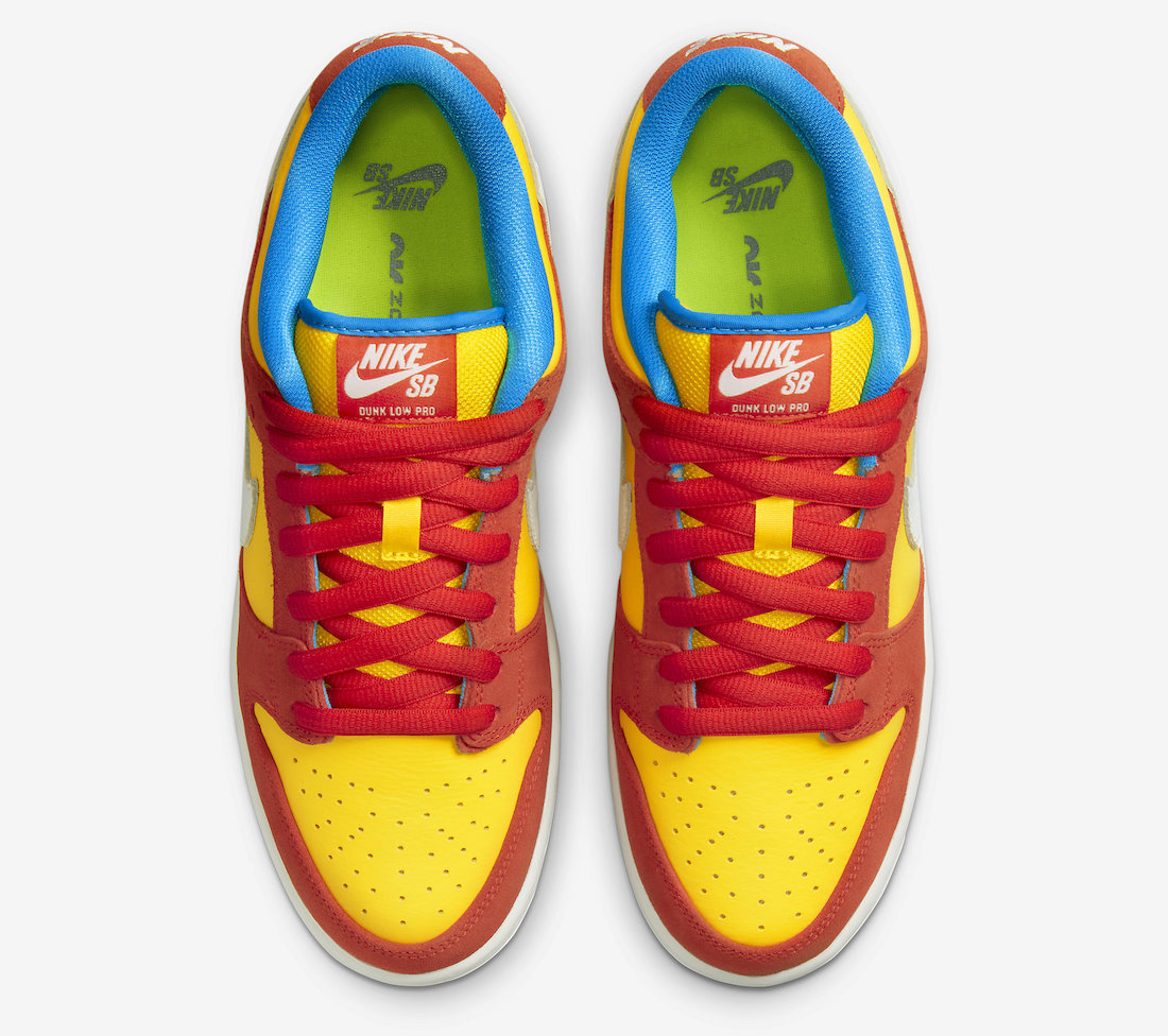 Nike SB Dunk Low Bart Simpson BQ6817-602 Release Date