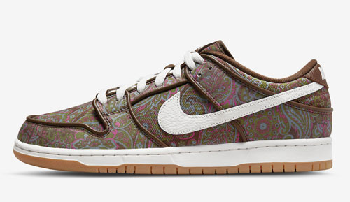 Nike SB Dunk Low Paisley release dates 2022