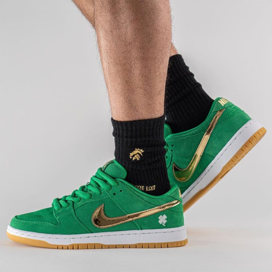 dunk low st patrick's