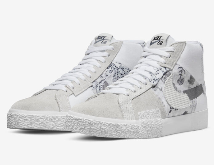 Nike SB Zoom Blazer Mid Premium Paisley DM0859-100 Release Date
