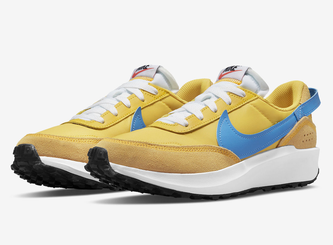 Nike Waffle Debut Yellow Blue DH9523-700 Release Date