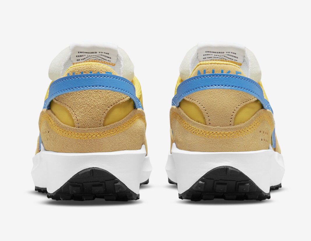 Nike Waffle Debut Yellow Blue DH9523-700 Release Date - SBD