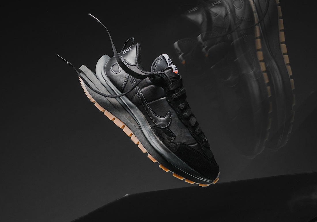 Sacai Nike VaporWaffle Black Off Noir White Sail Release Date