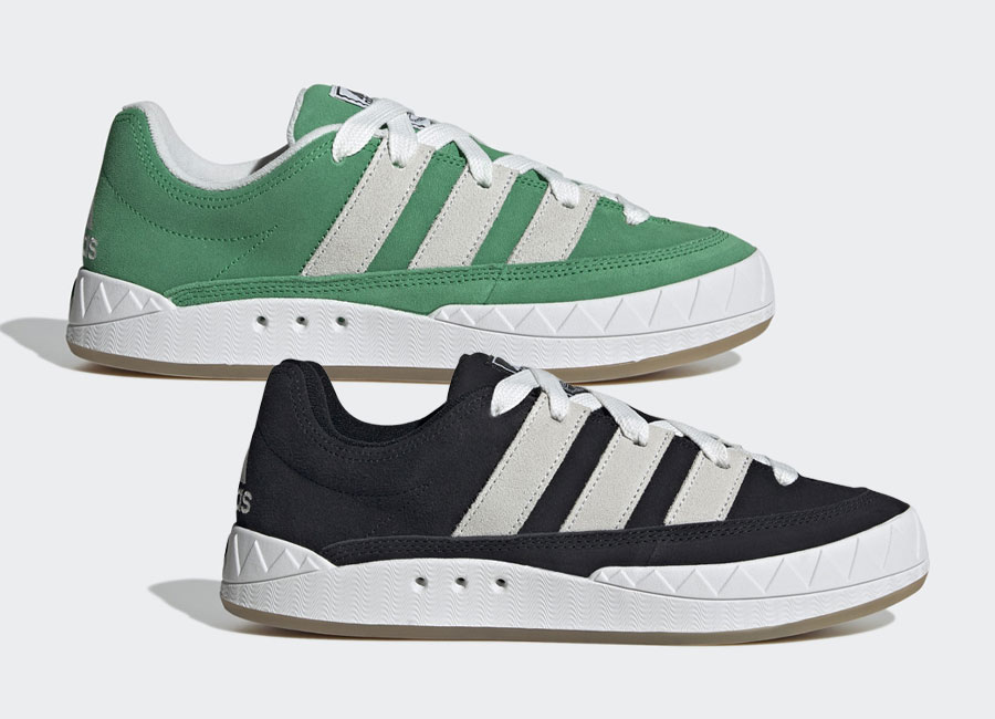 Adidas shoes green outlet back