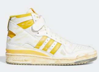 adidas Forum 84 High Worn White Yellow GZ6468 Release Date