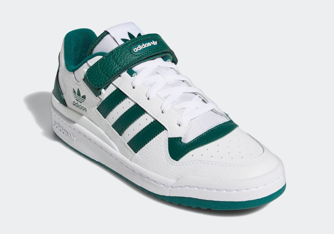 adidas Forum Low Cloud White Collegiate Green GY5835 Release Date