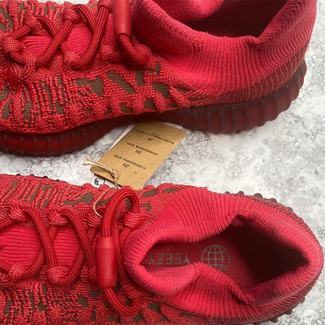 adidas Yeezy Boost 350 V2 CMPCT Slate Red GW6945 Release Date SBD