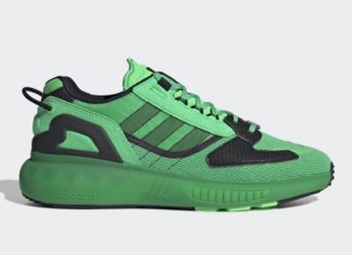 adidas ZX 5K Boost Screaming Green GV7699 Release Date 324x235