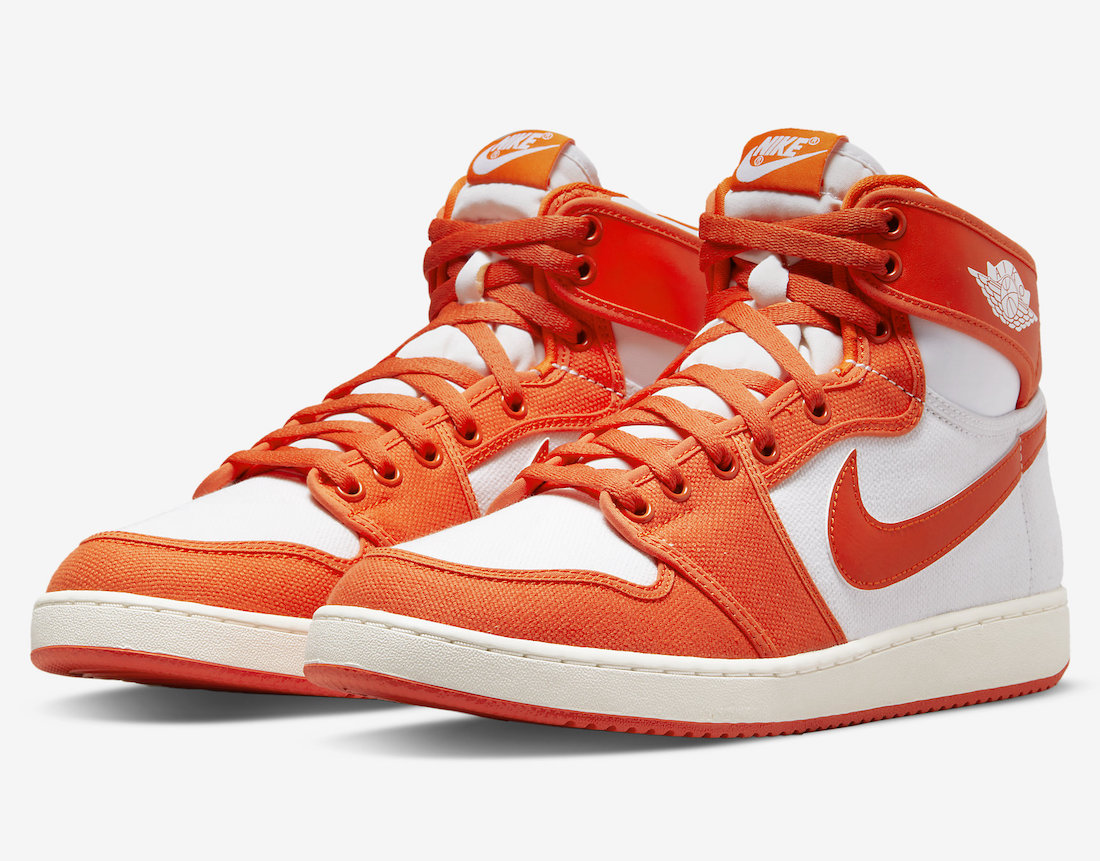 Air Jordan 1 KO Syracuse Rush Orange 