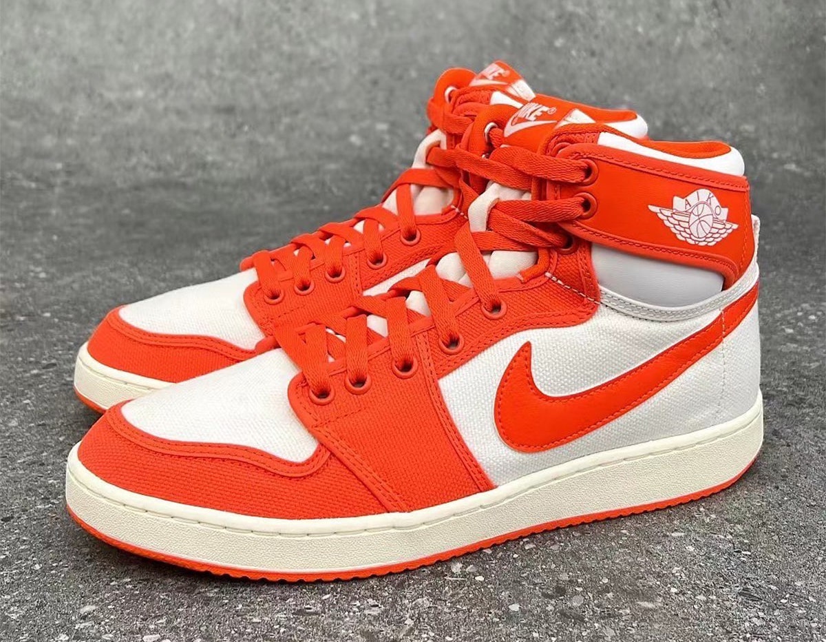 Air Jordan 1 KO Syracuse White Orange Release Date
