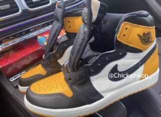 Air Jordan 1 Yellow Toe Taxi 555088-711 Release Date