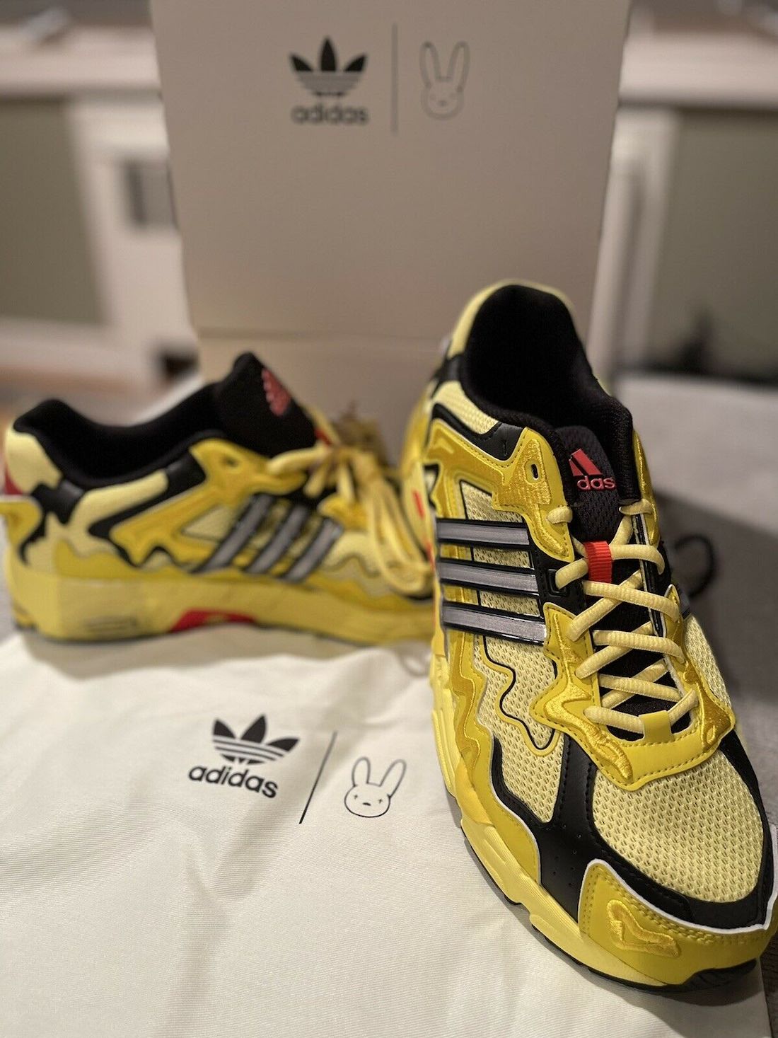 Bad Bunny x adidas Response CL Yellow GY0101 Release Date