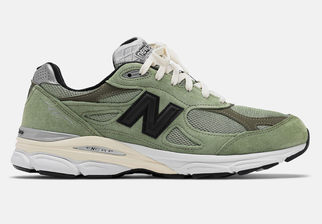 JJJJound x NEW BALANCE RUNNING COURSE Olive M990JD3 Release Date NEW BALANCE RUNNING COURSE SBD