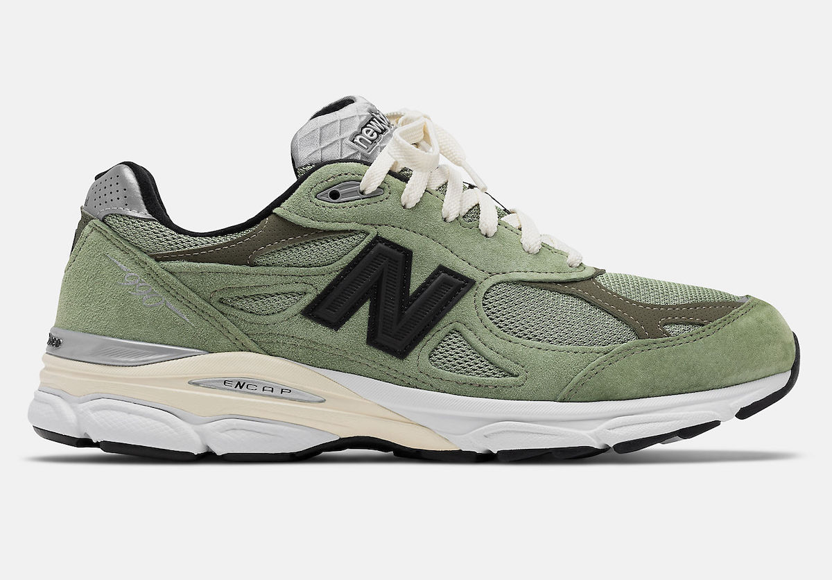 JJJJound × New Balance 990v3 Olive - スニーカー