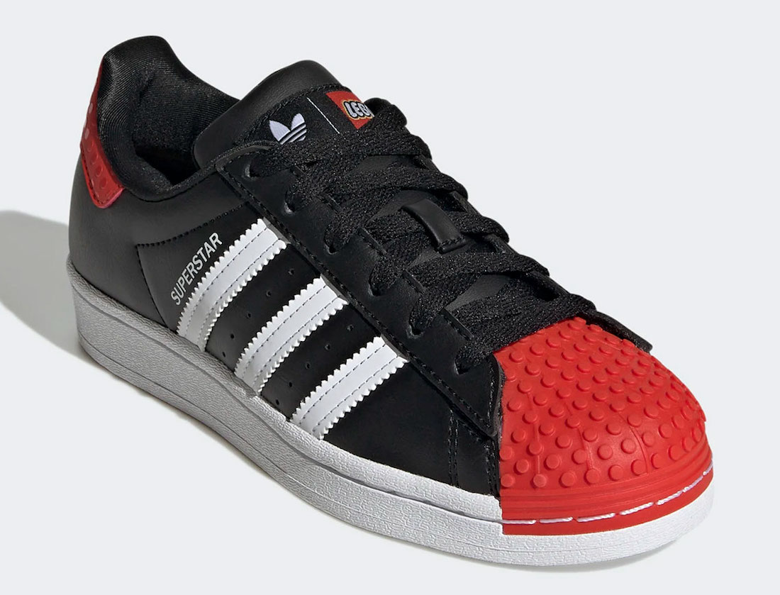 LEGO adidas Superstar Red GX3382 Release Date