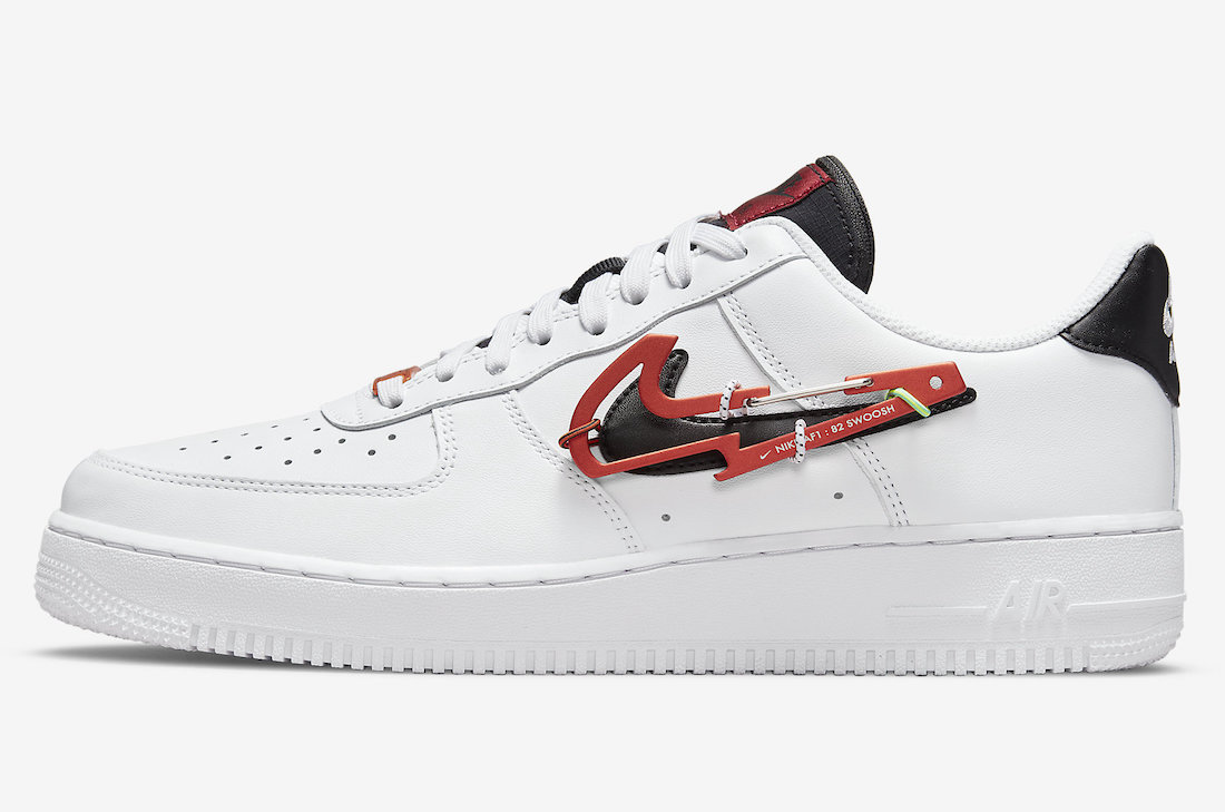 Óptima Adviento Síguenos Nike Air Force 1 Low Carabiner Swoosh DH7579-100 Release Date - SBD