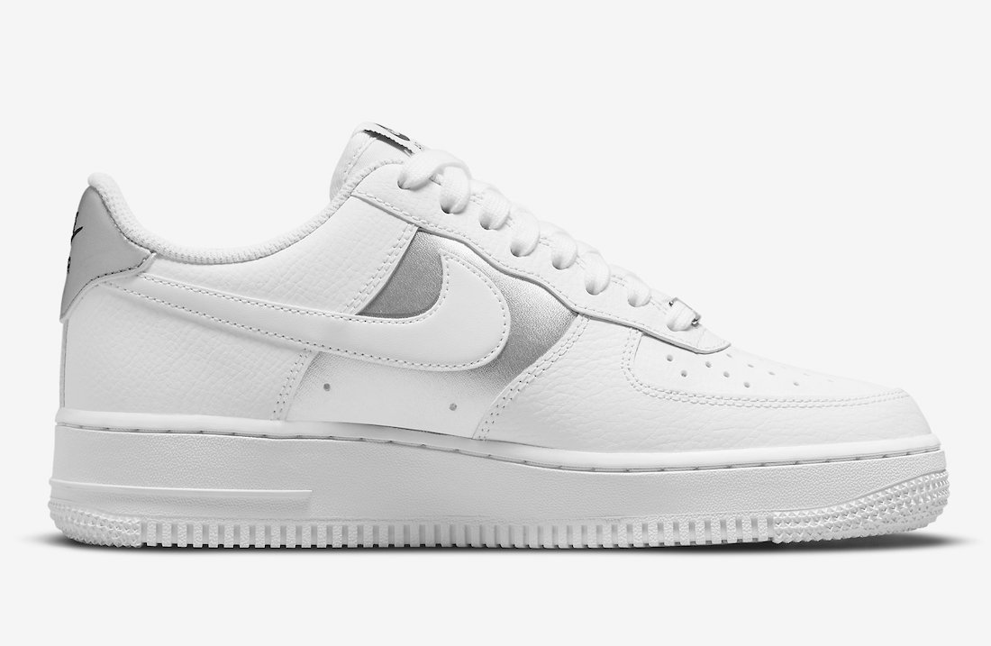Nike Air Force 1 Low White Metallic Silver DD8959-104 Release Date