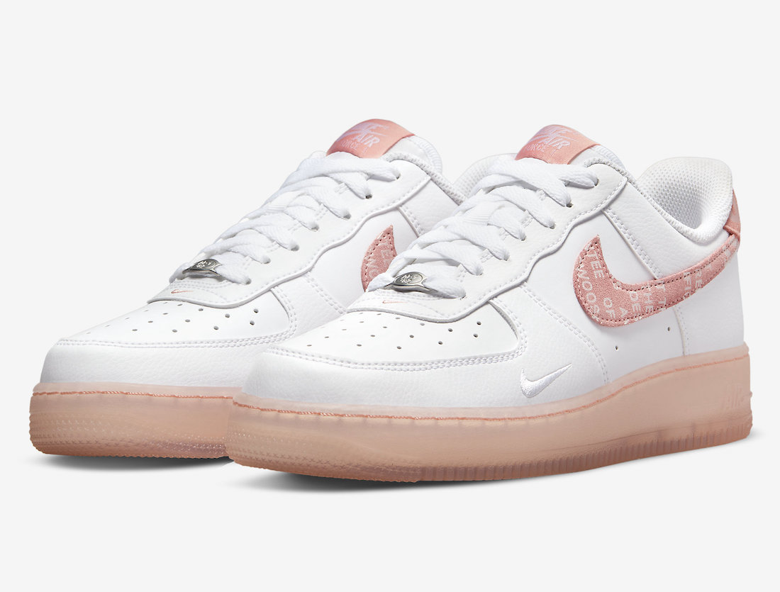 Nike Air Force 1 Low White Pink DQ5019-100 Release Date