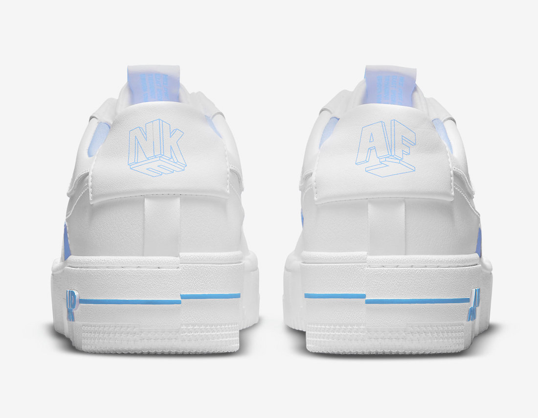 Nike Air Force 1 Pixel White Powder Blue University Blue DN4230-414 Release Date