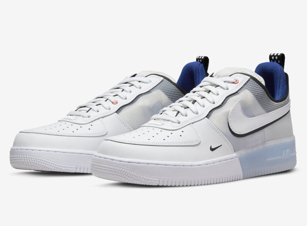 Nike Air Force 1 React White Light Photo Blue DH7615-101 Release Date