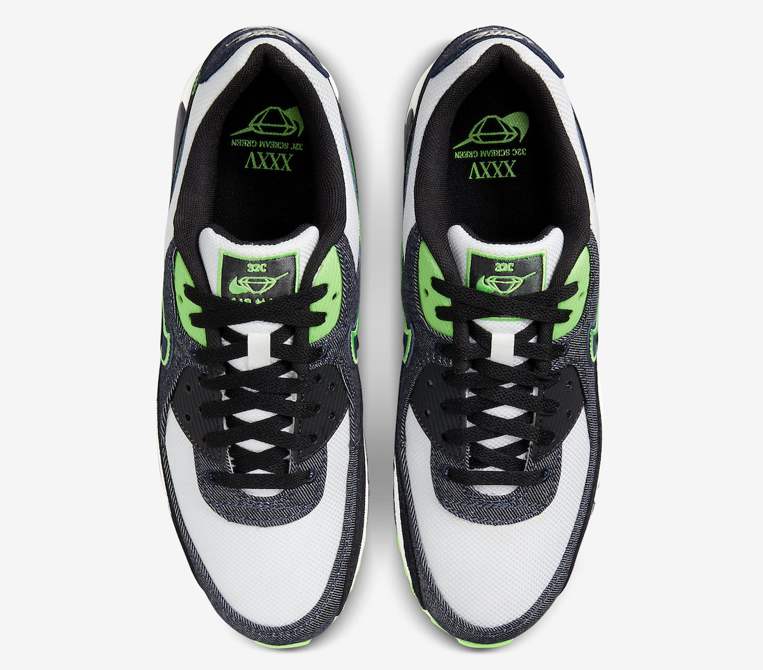 Nike Air Max 90 SE Scream Green DN4155-001 Release Date