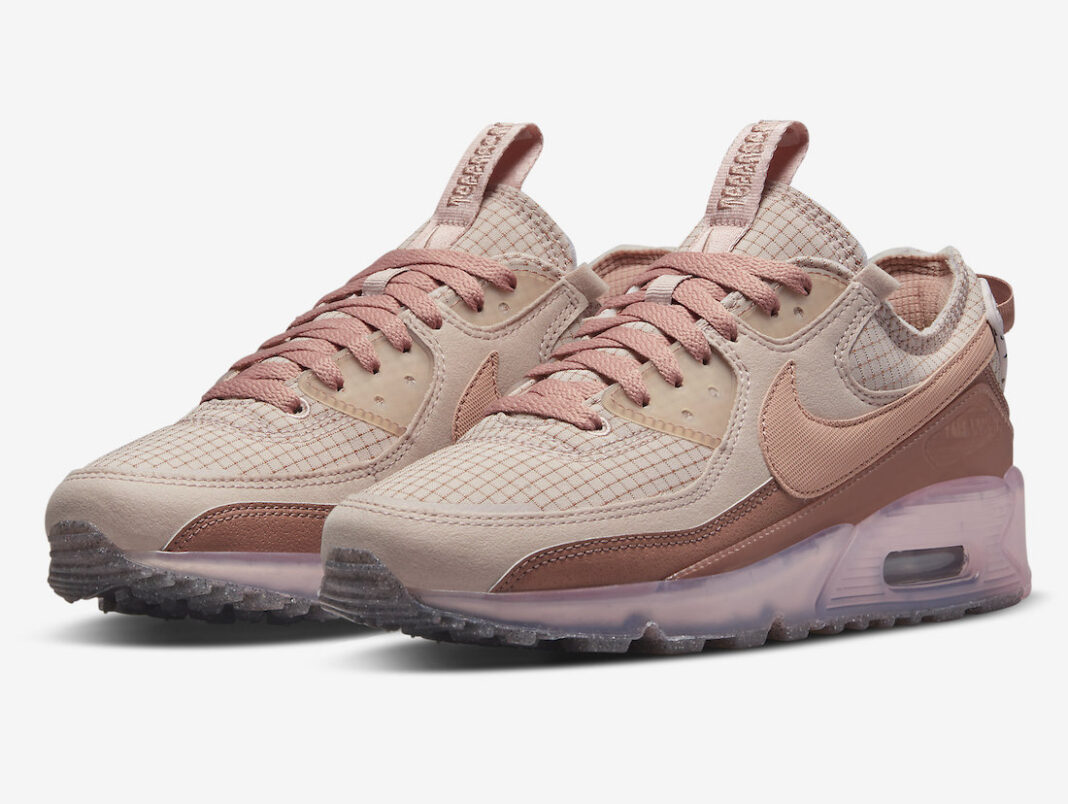 Nike Air Max 90 Terrascape Pink Oxford Rose Whisper Fossil Rose DH5073-600 Release Date
