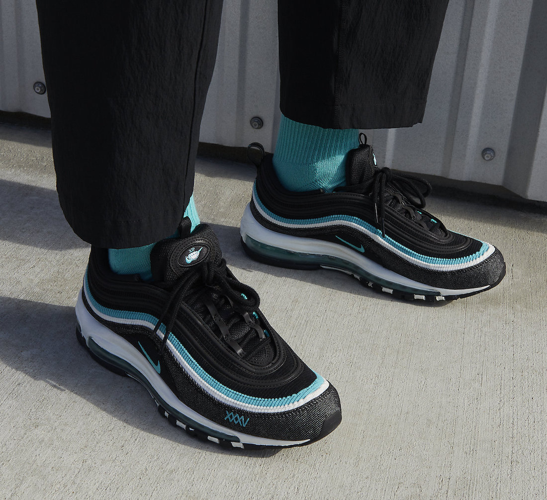 Nike Air Max 97 SE Sport Turbo Black Sport Turquoise Summit White DN1893-001 Release Date