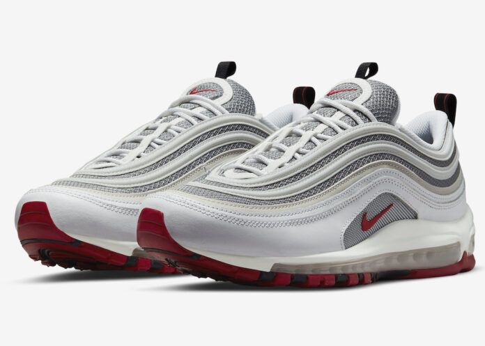 Nike Air Max 97 White Grey Red DM0027-100 Release Date