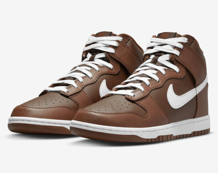Nike-Dunk-High-Chocolate-Brown