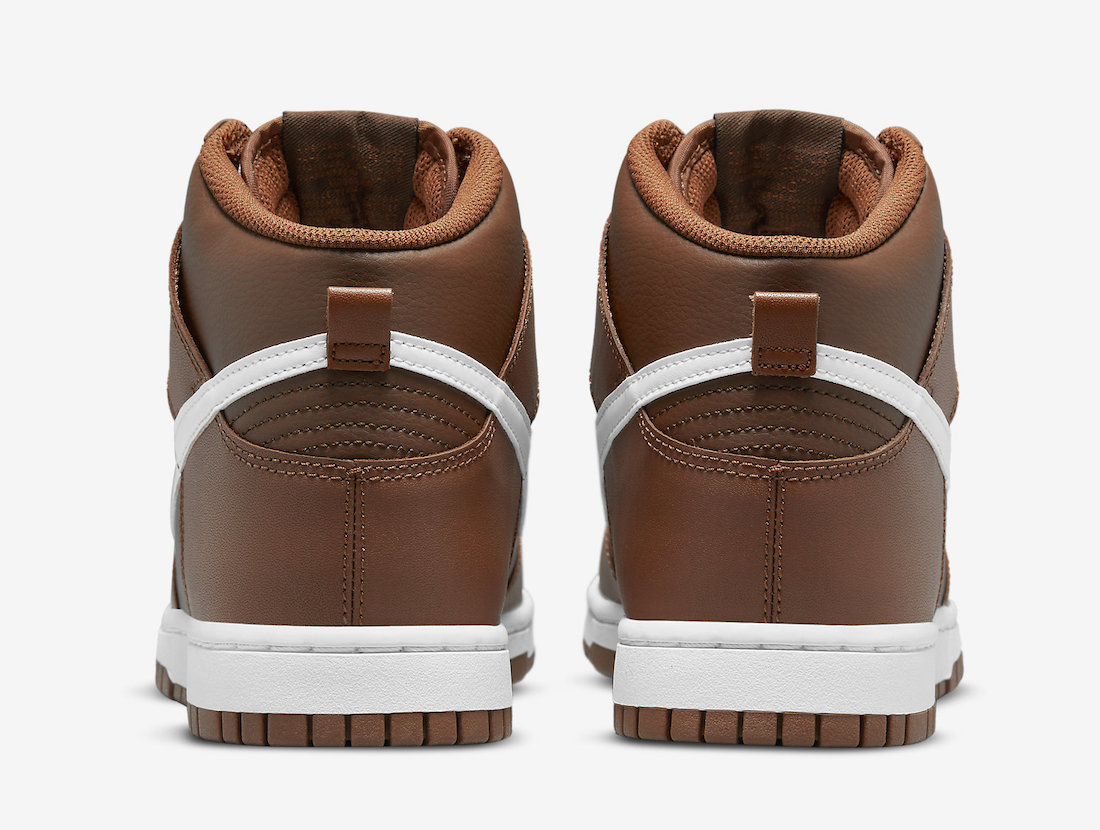 Nike Dunk High Chocolate Brown White DJ6189-200 Release Date