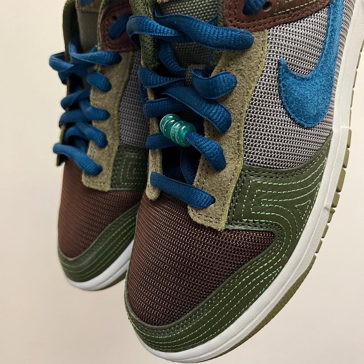Nike Dunk Low NH Cacao Wow Marina Rough Green Pilgrim DR0159-200 Release Date