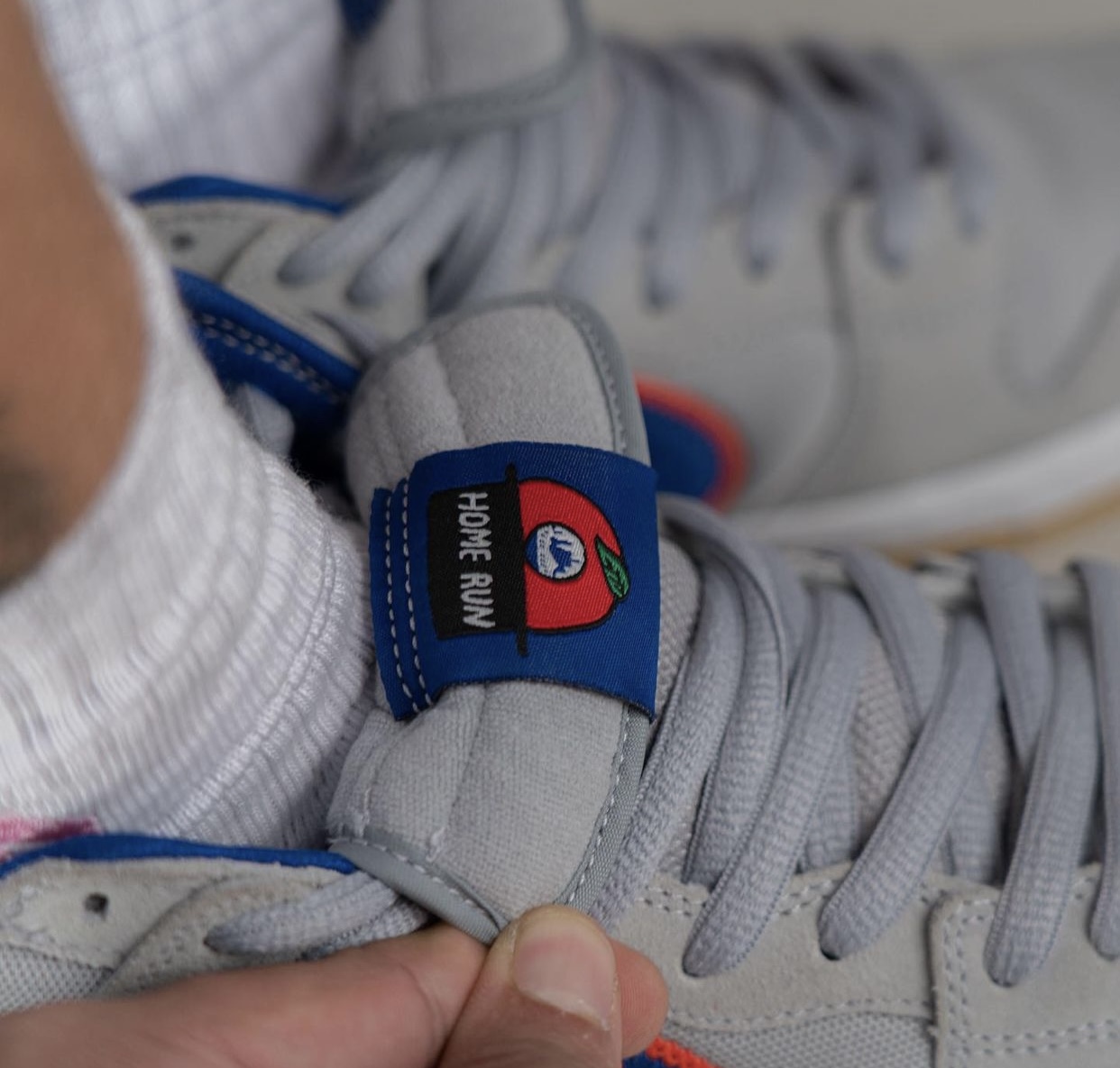 Nike SB Dunk High New York Mets DH7155-001 Release Date On-Feet