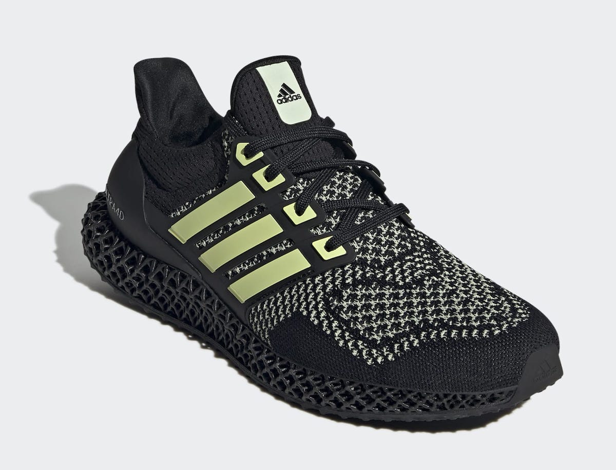 adidas Ultra 4D Black Lime GZ4499 Release Date